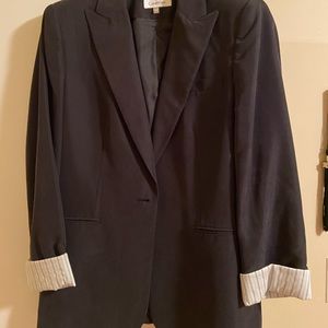 Black Suede feel Women’s Suit